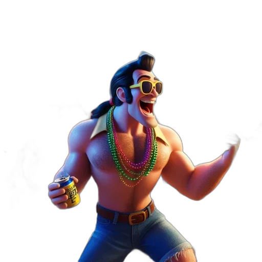 weapon, mask, staff, animal, 3d render, concept art, cartoon, fantasy art transparent PNG cut-out