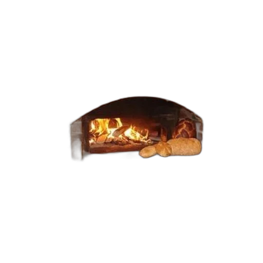 food, furniture, jewelry, 3d render, fire, rustic, brick, oven transparent PNG cut-out