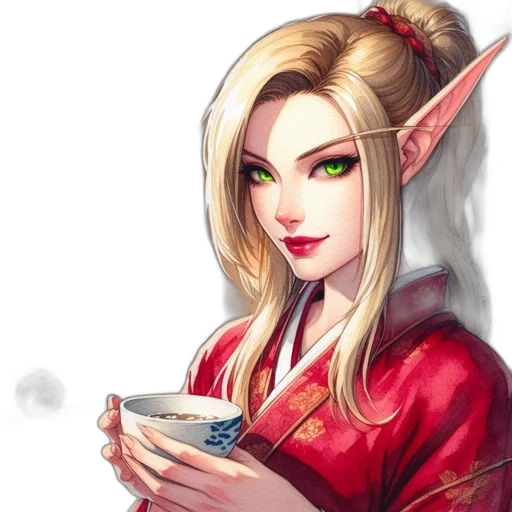 staff, dragon, fantasy art, pixel art, concept art, anime, red, animated transparent PNG cut-out