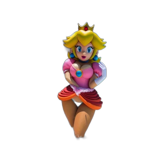 crown, dress, weapon, creature, 3d render, concept art, pixel art, vaporwave transparent PNG cut-out
