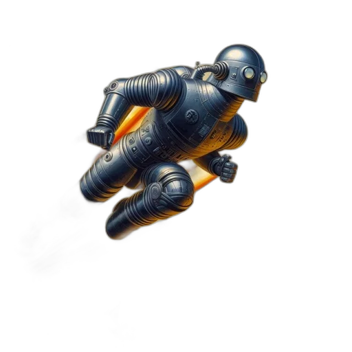robot, weapon, creature, staff, concept art, 3d render, pixel art, fantasy art transparent PNG cut-out