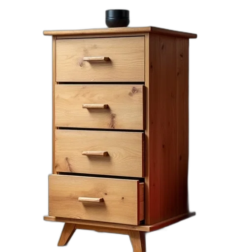 furniture, staff, 3d render, photorealistic, concept art, wooden, dresser, plain transparent PNG cut-out