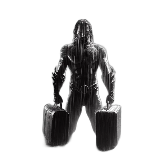 robot, creature, weapon, mask, concept art, comic book art, 3d render, pencil sketch transparent PNG cut-out