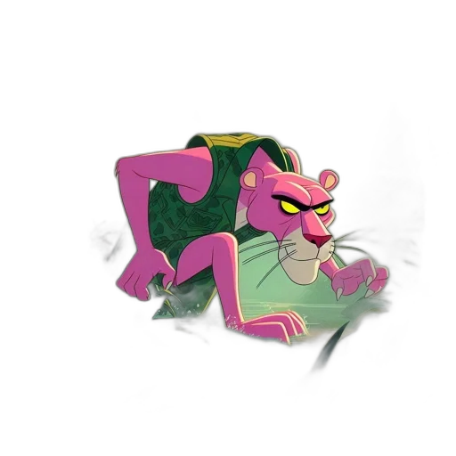 creature, dragon, animal, mask, concept art, 3d render, vaporwave, fantasy art transparent PNG cut-out