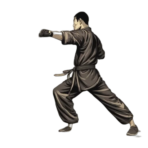 weapon, staff, sword, jacket, concept art, photorealistic, 3d render, pixel art transparent PNG cut-out