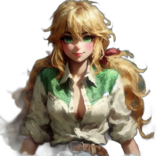 staff, dress, face, jacket, fantasy art, pixel art, concept art, oil painting transparent PNG cut-out