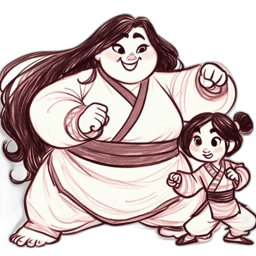 concept art, cartoon, comic book art, fantasy art, two, animated, characters, young transparent PNG cut-out