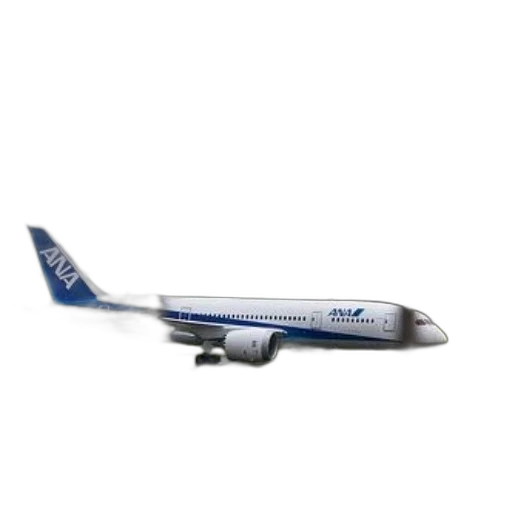 staff, animal, 3d render, photorealistic, white, blue, ana, airplane transparent PNG cut-out