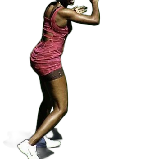 staff, photorealistic, 3d render, concept art, female, tennis, player, red transparent PNG cut-out