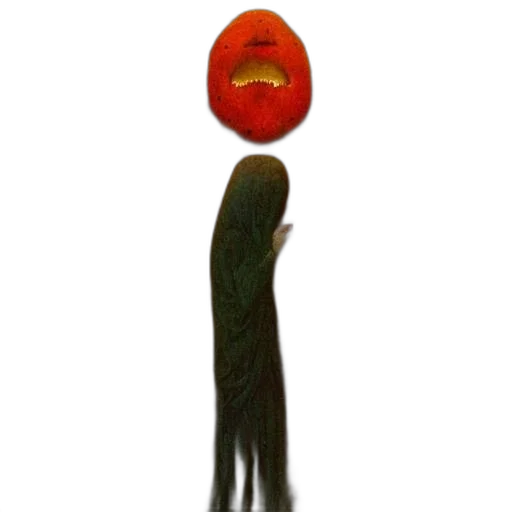 staff, hair, creature, flower, 3d render, concept art, photorealistic, pixel art transparent PNG cut-out