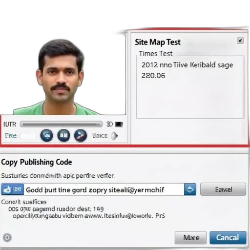 face, screenshot, video, editing, software, interface, red, box transparent PNG cut-out