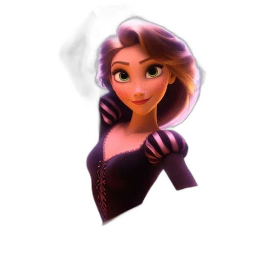 staff, dress, jewelry, face, 3d render, concept art, fantasy art, cartoon transparent PNG cut-out