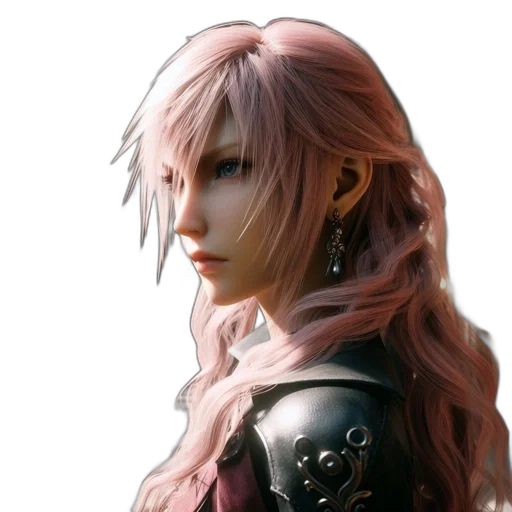 face, hair, dragon, concept art, 3d render, fantasy art, photorealistic, pastel transparent PNG cut-out