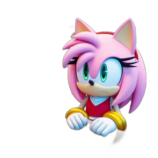 animal, creature, staff, face, 3d render, concept art, pixel art, vaporwave transparent PNG cut-out