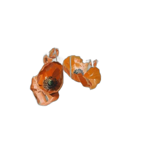 jewelry, crown, flower, mask, 3d render, photorealistic, earth tones, vibrant transparent PNG cut-out