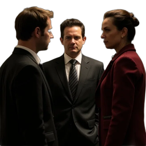 staff, city street, outer space, forest, fog, blacklist, pictured, left transparent PNG cut-out
