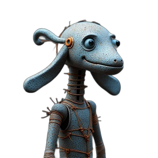 robot, dragon, creature, animal, 3d render, concept art, cartoon, outer space transparent PNG cut-out