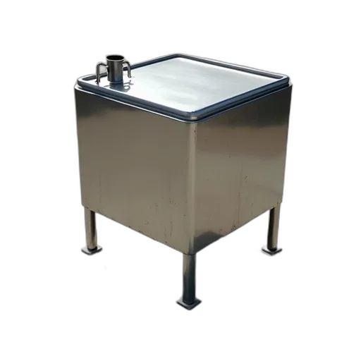 furniture, 3d render, shiny, new-looking, metal, container, smooth, surface transparent PNG cut-out
