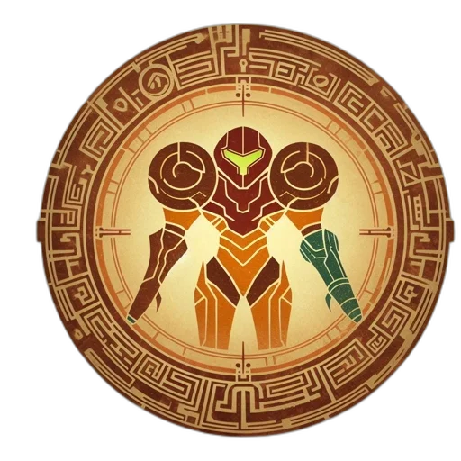 jewelry, concept art, fantasy art, pixel art, comic book art, stylized, orange, red transparent PNG cut-out