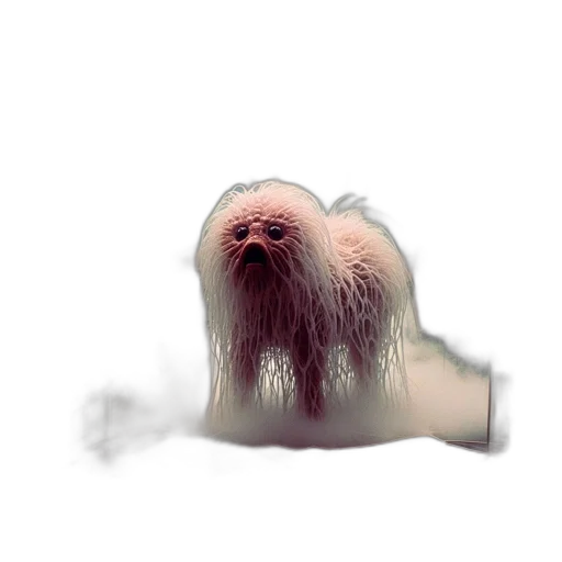 creature, animal, hair, face, concept art, photorealistic, watercolor, pixel art transparent PNG cut-out
