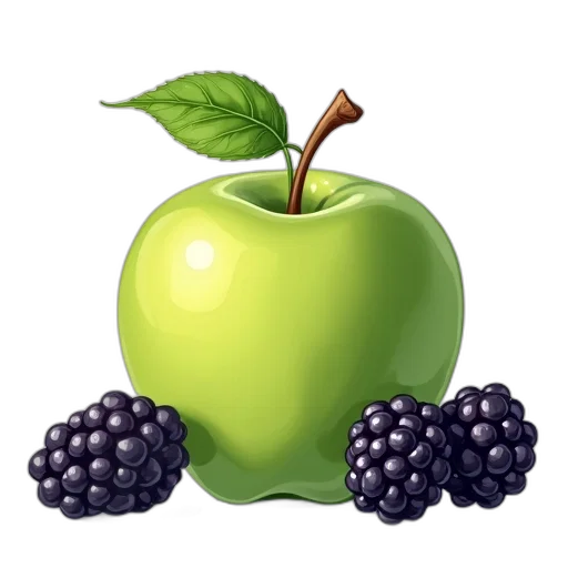 food, crown, staff, photorealistic, pixel art, 3d render, oil painting, green transparent PNG cut-out
