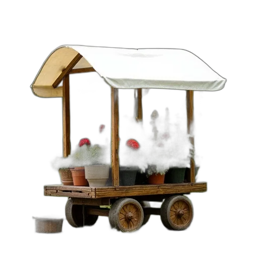 furniture, car, robot, 3d render, concept art, photorealistic, watercolor, rain transparent PNG cut-out