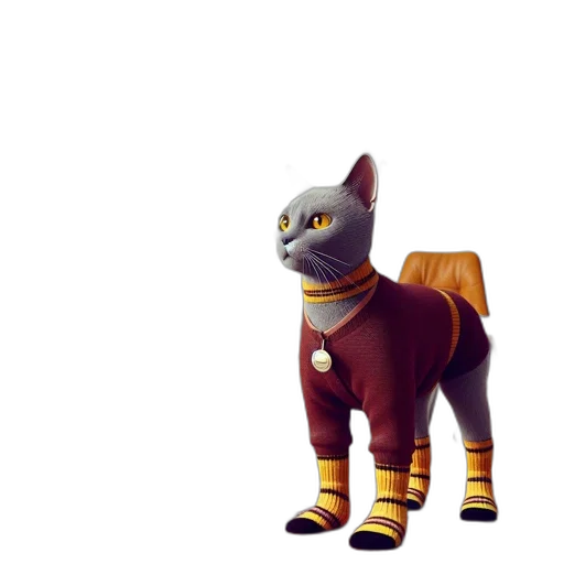 animal, staff, robot, creature, 3d render, concept art, fantasy art, cartoon transparent PNG cut-out