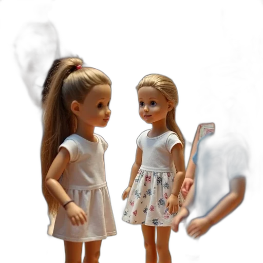 dress, 3d render, photorealistic, concept art, oil painting, city street, snow, outer space transparent PNG cut-out
