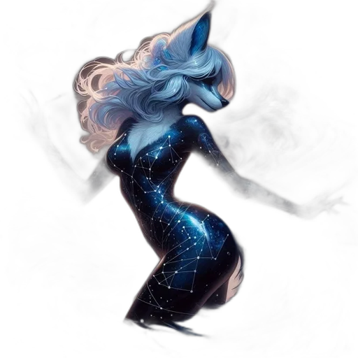 dress, hair, crown, creature, concept art, fantasy art, watercolor, comic book art transparent PNG cut-out