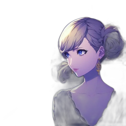 face, mask, crown, staff, watercolor, anime, concept art, fantasy art transparent PNG cut-out