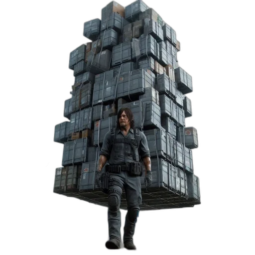 building, jacket, weapon, furniture, 3d render, concept art, pixel art, cyberpunk transparent PNG cut-out