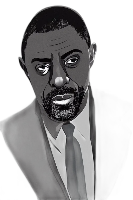face, cartoon, comic book art, concept art transparent PNG cut-out