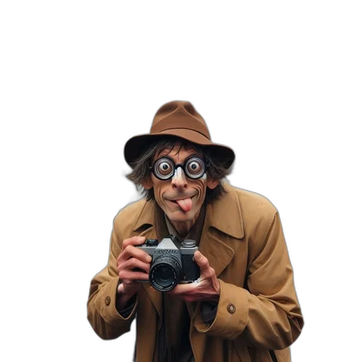 mask, hat, jacket, staff, photorealistic, concept art, 3d render, man transparent PNG cut-out
