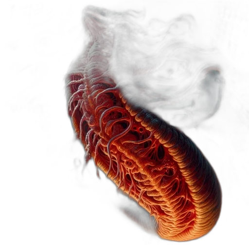 food, creature, animal, hair, photorealistic, concept art, 3d render, fantasy art transparent PNG cut-out