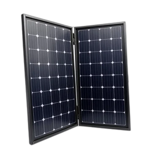 solar, panel, black, frame, open, displaying, photovoltaic, cells transparent PNG cut-out