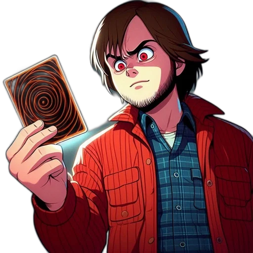 jacket, face, creature, weapon, cartoon, concept art, anime, comic book art transparent PNG cut-out