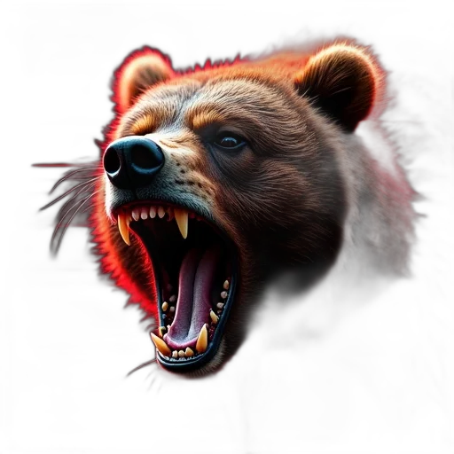 animal, concept art, photorealistic, 3d render, pixel art, second, image, close-up transparent PNG cut-out