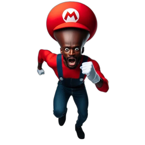 hat, face, creature, animal, concept art, 3d render, pixel art, cartoon transparent PNG cut-out