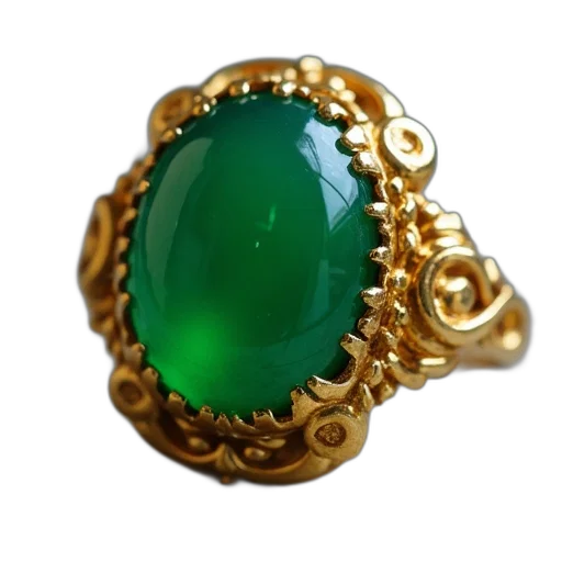 jewelry, crown, green, old transparent PNG cut-out