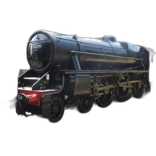 weapon, 3d render, concept art, photorealistic, black, steam, locomotive, number transparent PNG cut-out