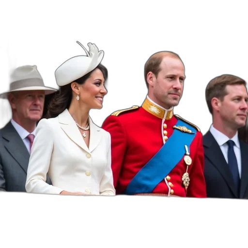 crown, hat, staff, group, people, including, woman, white transparent PNG cut-out