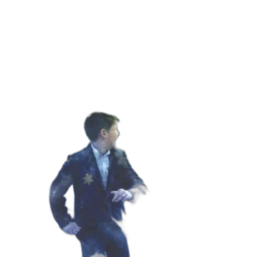 jacket, staff, robot, creature, concept art, 3d render, pixel art, photorealistic transparent PNG cut-out