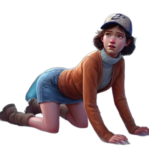 hat, creature, jacket, dress, concept art, photorealistic, pixel art, fantasy art transparent PNG cut-out