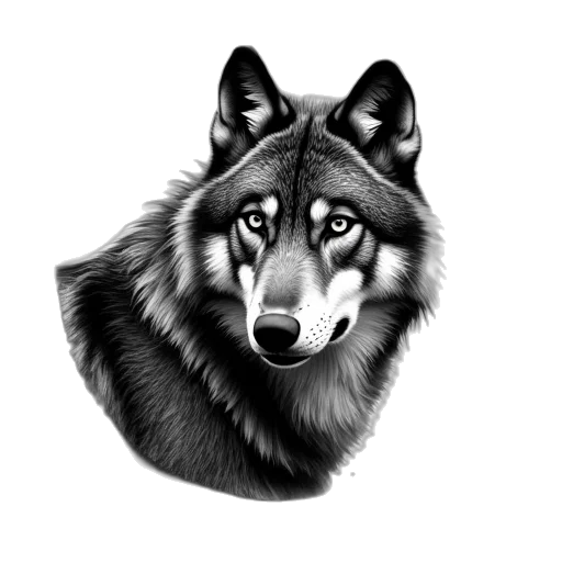 animal, face, creature, staff, photorealistic, pencil sketch, fantasy art, cartoon transparent PNG cut-out