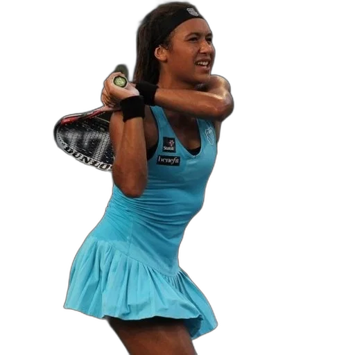 dress, female, tennis, player, light, blue, word, citizen transparent PNG cut-out