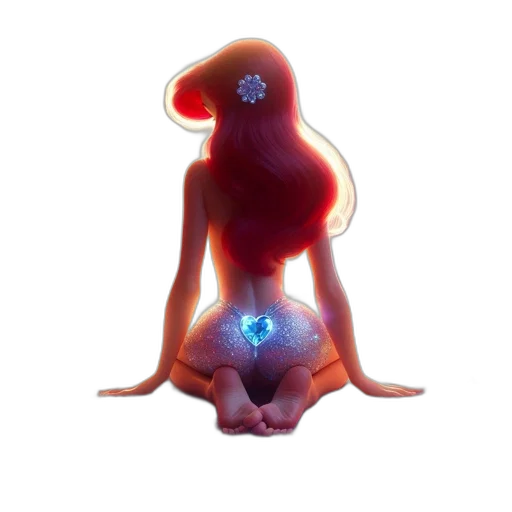 creature, flower, staff, crown, concept art, 3d render, fantasy art, pixel art transparent PNG cut-out