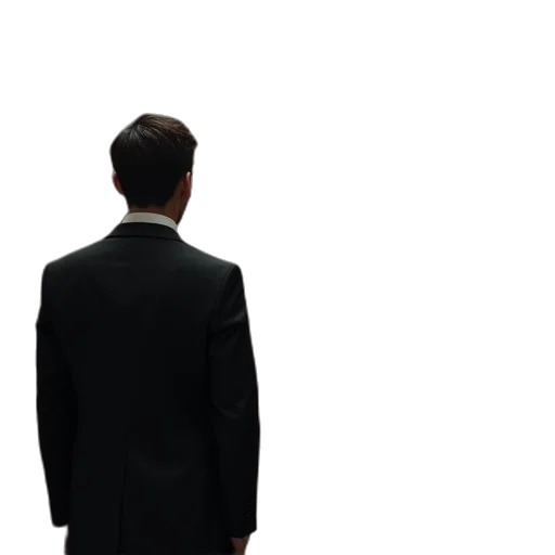 staff, jacket, dress, robot, 3d render, prosecution, team, should transparent PNG cut-out