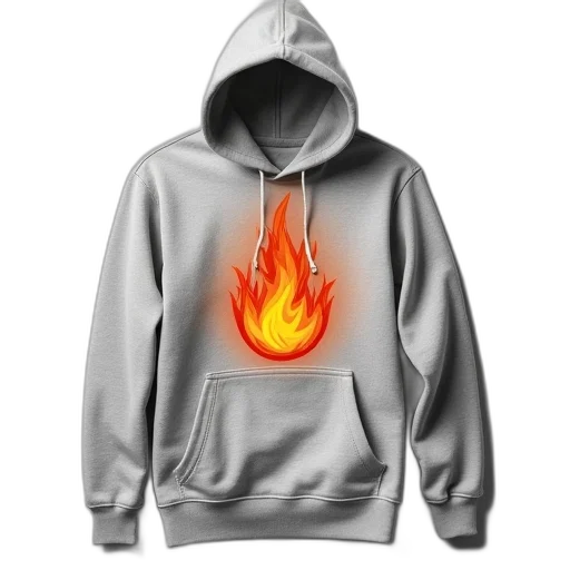jacket, 3d render, pixel art, photorealistic, fantasy art, fire, fireball, logo transparent PNG cut-out