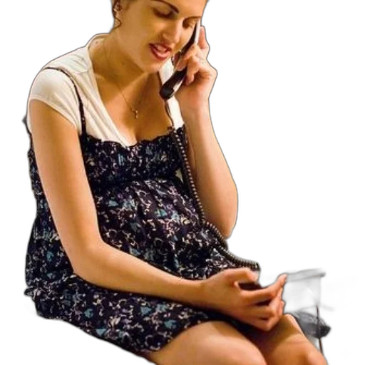 dress, photorealistic, oil painting, concept art, 3d render, pregnant, woman, floral transparent PNG cut-out