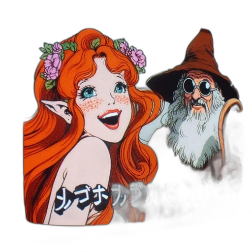 jewelry, hat, fantasy art, concept art, cartoon, 3d render, underwater, animated transparent PNG cut-out